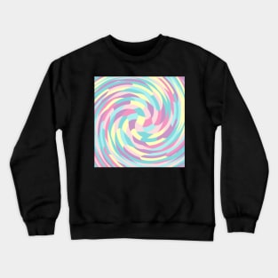 Twirl Of Pastel Colors Crewneck Sweatshirt